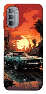 Чохол на Motorola Moto G31 Car at sunset фото 1 з 1