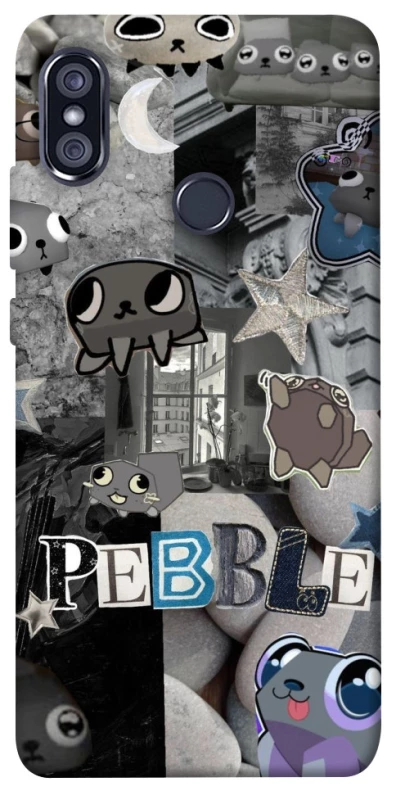 Чехол на Xiaomi Redmi Note 5 Pro / Note 5 (AI Dual Camera) Pebble фото 1 из 1