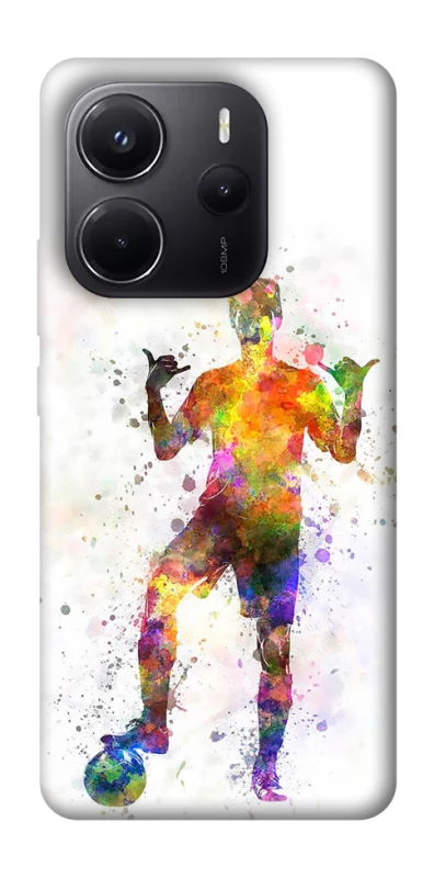 Чохол на Xiaomi Redmi Note 14 5G Football Player v3 фото 1 з 1