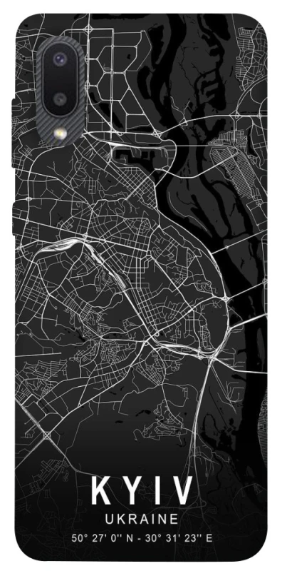 Чохол на Samsung Galaxy A02 Kyiv map фото 1 з 1