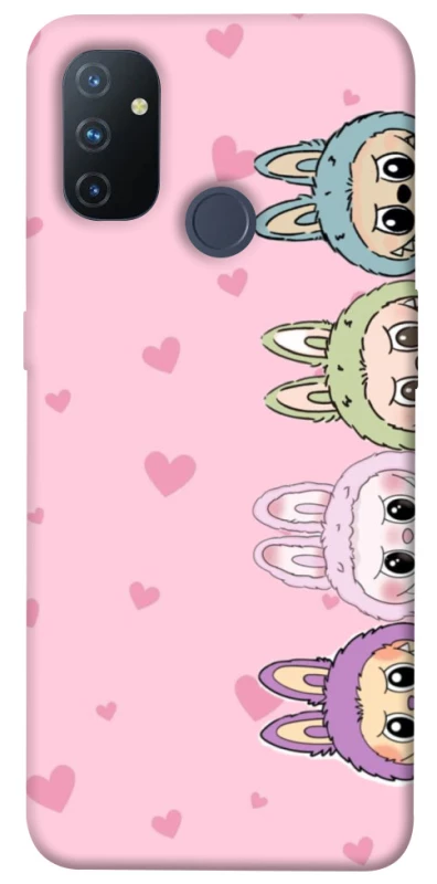 Чохол на OnePlus Nord N100 All Labubu 4 фото 1 з 1