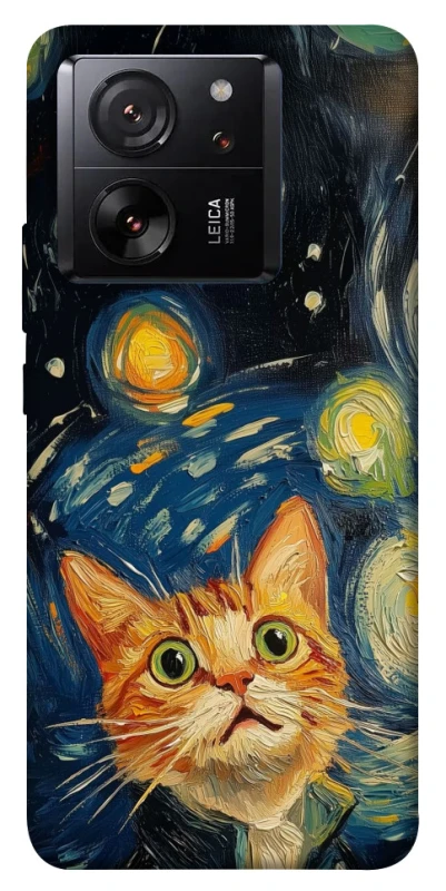 Чохол на Xiaomi 13T Pro paint cat фото 1 з 1