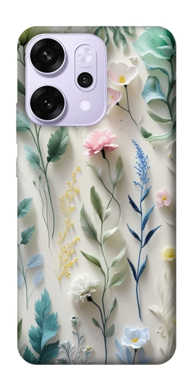 Чохол на Oppo Reno 14 Pro Floral design ver.3 фото 1 з 1