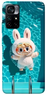Чехол на Xiaomi Poco M4 Pro 5G Labubu in the pool ver.2 фото 1 из 1