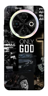 Чохол на TECNO Spark 30C Only God фото 1 з 1