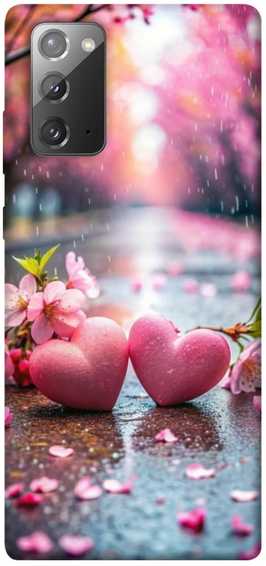 Чохол на Samsung Galaxy Note 20 Pink heart фото 1 з 1