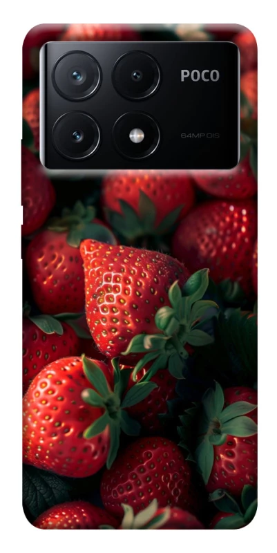 Чохол на Xiaomi Poco X6 Strawberry фото 1 з 1