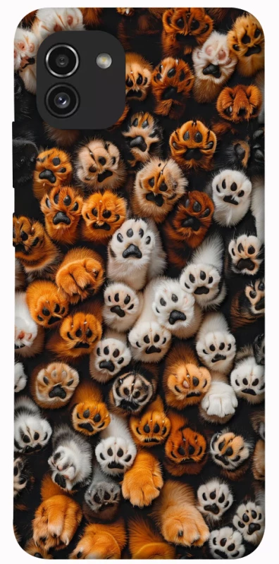 Чохол на Samsung Galaxy A03 Сat paws фото 1 з 1