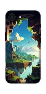 Чехол на Apple iPhone 16e (6.1") Minecraft sunrise фото 1 из 1