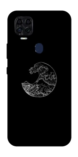 Чохол на ZTE Blade v2020 Black tsunami фото 1 Чохол на ZTE Blade v2020 Black tsunami фото 1 з 1