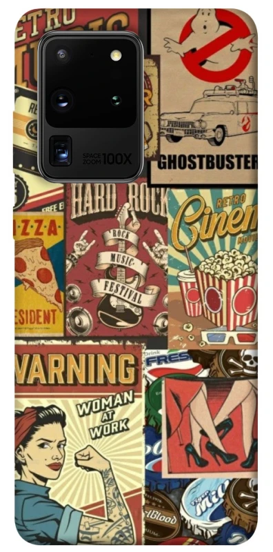Чохол на Samsung Galaxy S20 Ultra Retro collage ver.2 фото 1 з 1
