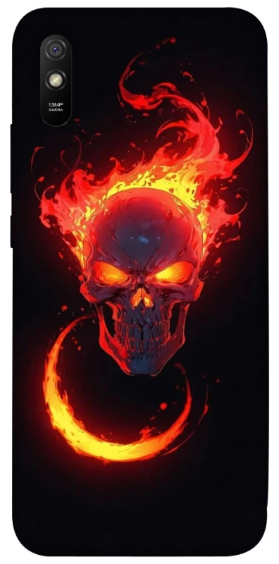 Чохол на Xiaomi Redmi 9A Blood Skull фото 1 з 1