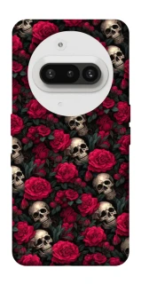 Чехол на Nothing Phone (3a) Черепа и розы фото 1 из 1
