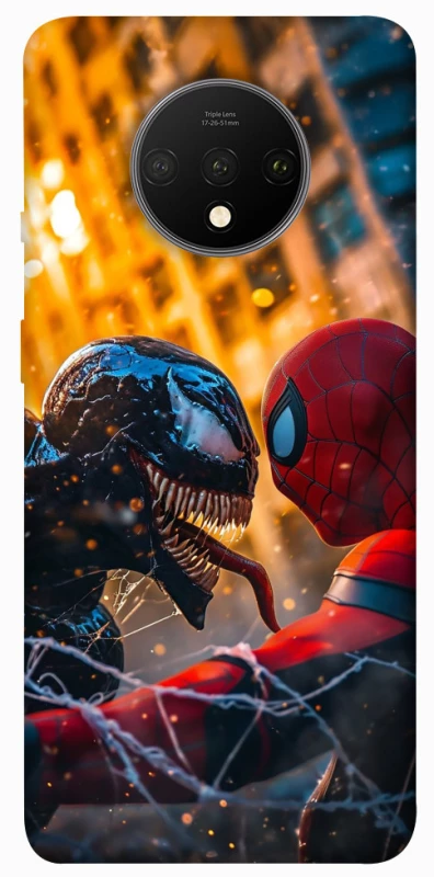 Чохол на OnePlus 7T Venom vs Spiderman фото 1 з 1