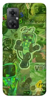 Чехол на Xiaomi Redmi Note 11R Dandysworld tv green theme фото 1 из 1