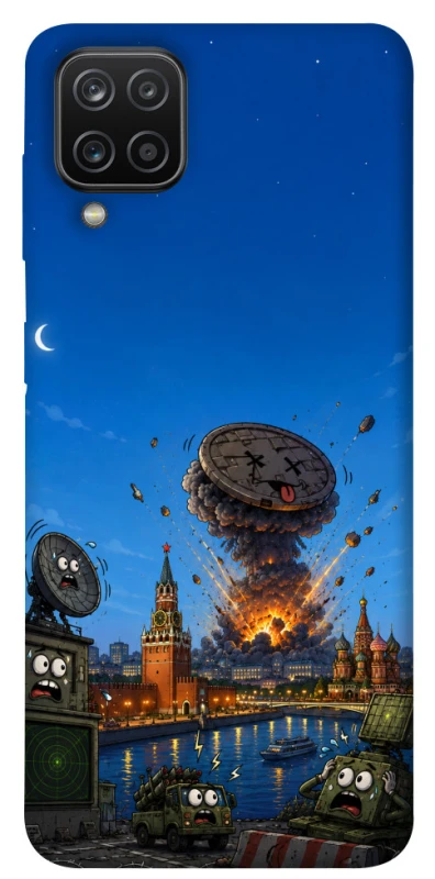 Чохол на Samsung Galaxy A12 Moscow never sleeps ver.8 фото 1 з 1