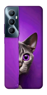 Чохол на Realme C65 4G Кіт-підглядач фото 1 з 1