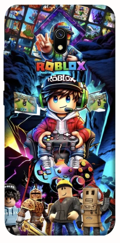Чехол на Xiaomi Redmi 8a Roblox collage ver.4 фото 1 из 1