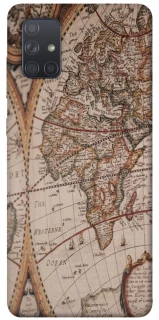 Чехол на Samsung Galaxy A71 Карта путешествий фото 1 из 1