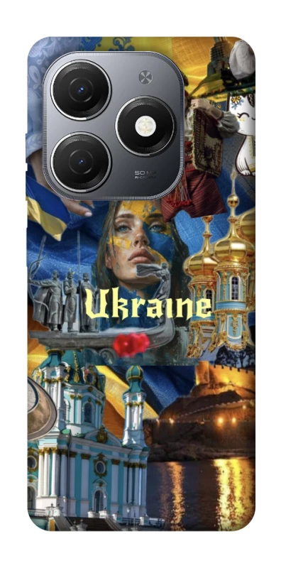 Чохол на TECNO Spark 20 Ukraine style ver.3 фото 1 з 1