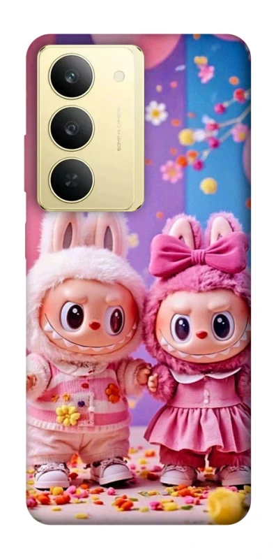 Чохол на Realme 14x Labubu twins ver.2 фото 1 з 1