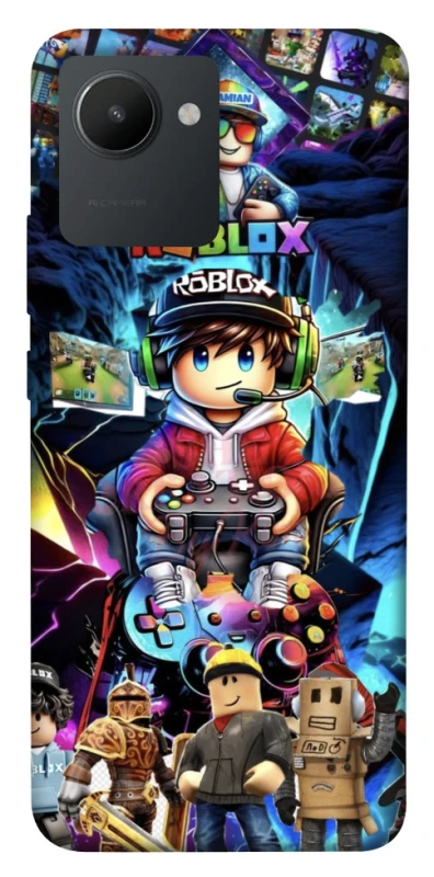 Чехол на Realme C30s Roblox collage ver.4 фото 1 из 1