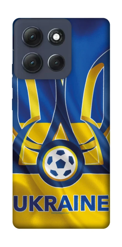 Чохол на Motorola Moto G86 Power Футбольний Герб v3 фото 1 з 1