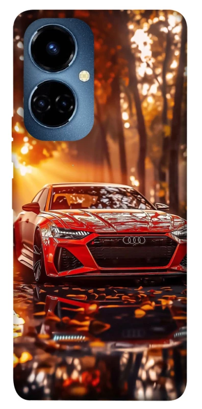 Чехол на TECNO Camon 19 Pro Audi at sunset фото 1 из 1