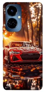 Чехол на TECNO Camon 19 Pro Audi at sunset фото 1 из 1