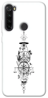 Чехол на Xiaomi Redmi Note 8T Tattoo ver.7 фото 1 из 1