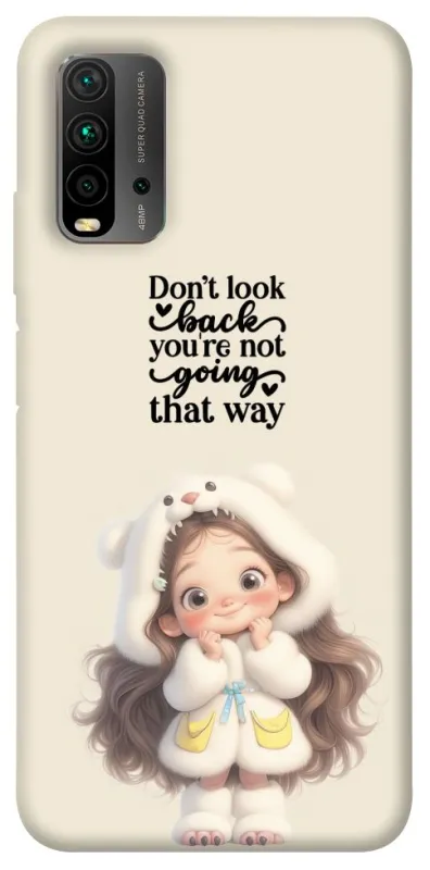 Чохол на Xiaomi Redmi 9T Don't look back фото 1 з 1