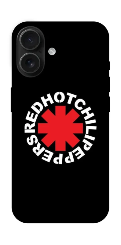 Чохол на Apple iPhone 16 Red Hot Chili Peppers logo фото 1 з 1