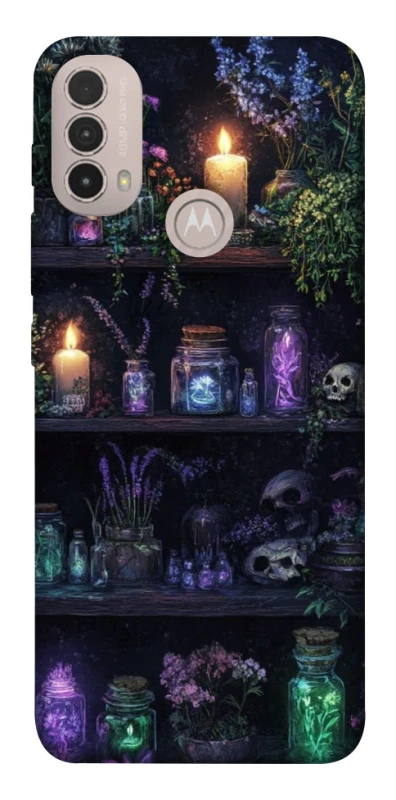 Чохол на Motorola Moto E40 Magic shelf ver.1 фото 1 з 1