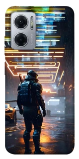 Чехол на Xiaomi Redmi Note 11E Cyber character фото 1 из 1