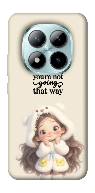 Чохол на Xiaomi Redmi Note 15 Pro+ 5G Don't look back фото 1 з 1