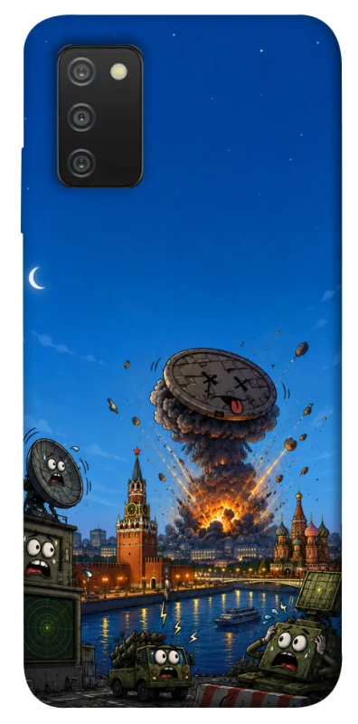 Чохол на Samsung Galaxy A03s Moscow never sleeps ver.8 фото 1 з 1