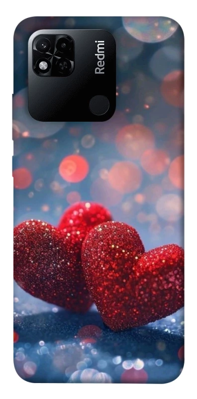 Чохол на Xiaomi Redmi 10A Red hearts фото 1 з 1