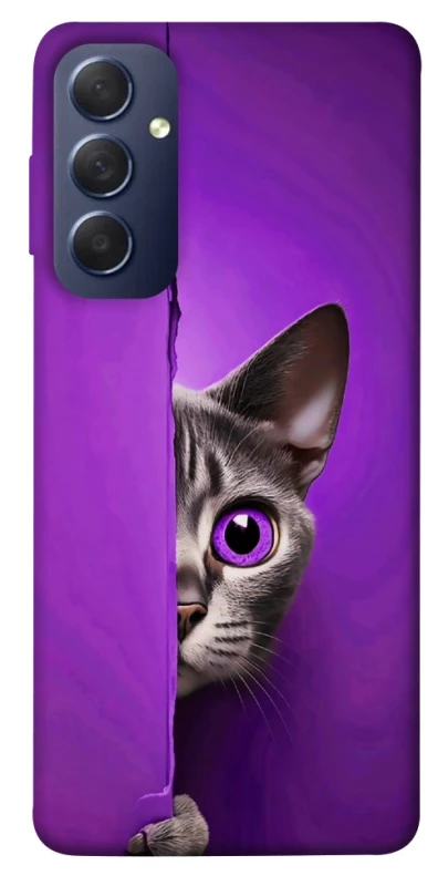 Чохол на Samsung Galaxy M54 5G Кіт-підглядач фото 1 з 1
