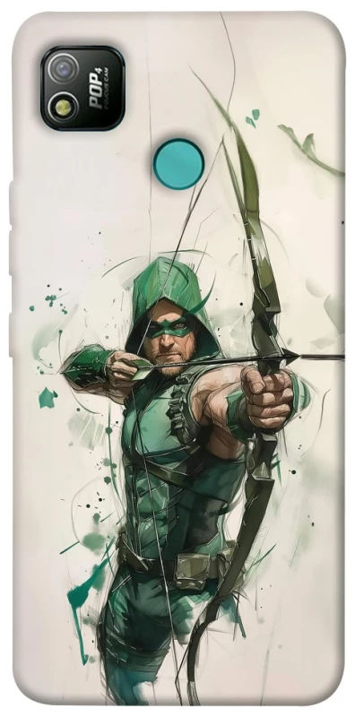 Чехол на TECNO POP 4 Green Arrow фото 1 из 1