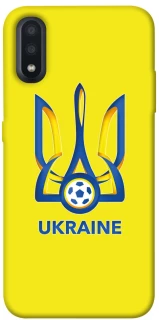 Чехол на Samsung Galaxy A01 Футбольный Герб фото 1 из 1