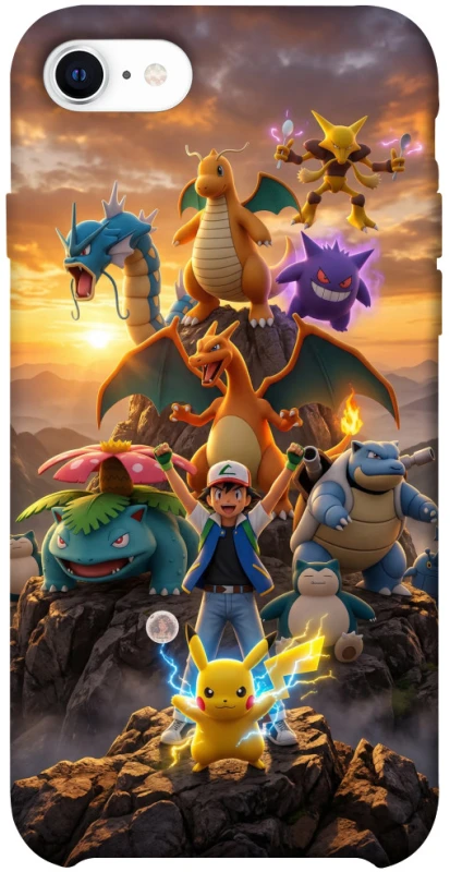 Чохол на Apple iPhone SE (2020) Pokemon фото 1 з 1