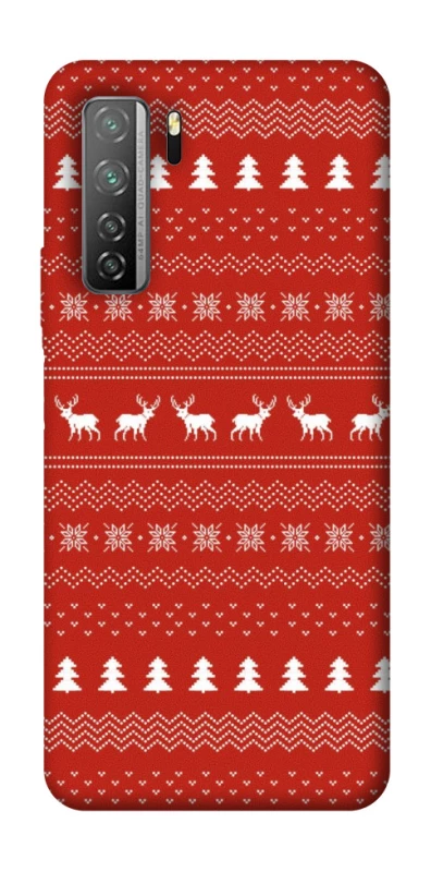 Чохол на Huawei Nova 7 SE Новорічний v12 фото 1 з 1