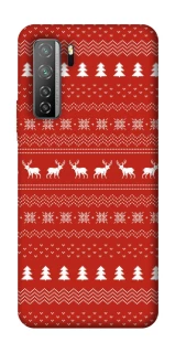 Чохол на Huawei Nova 7 SE Новорічний v12 фото 1 з 1