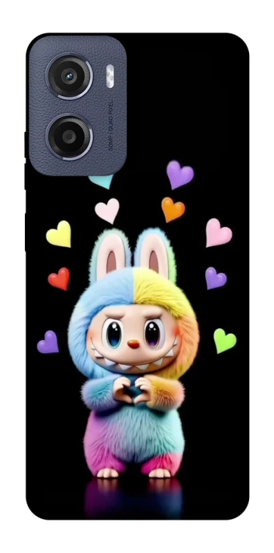 Чохол на Motorola Moto E15 Labubu Love фото 1 з 1