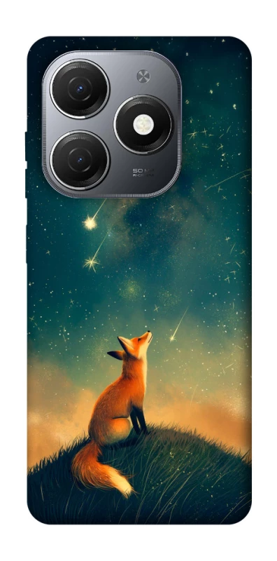 Чехол на TECNO Spark 20 Sky fox фото 1 из 1