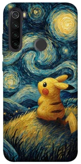 Чохол на Xiaomi Redmi Note 8T Pikachu and Van Gogh фото 1 з 1