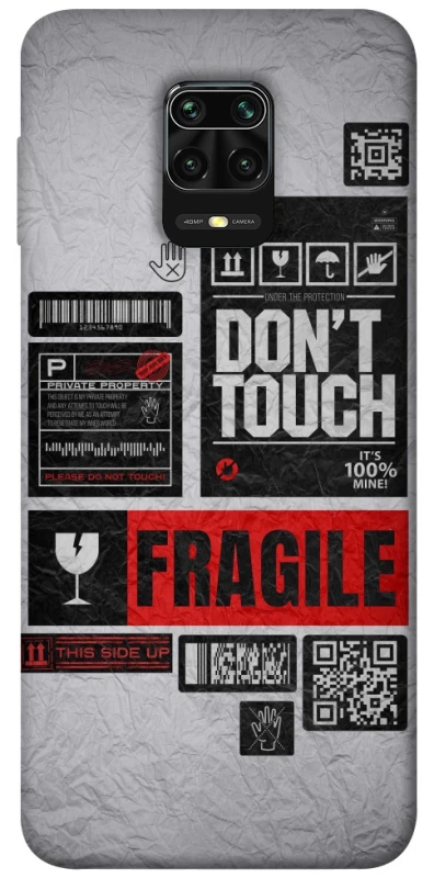 Чохол на Xiaomi Redmi Note 9s / Note 9 Pro / Note 9 Pro Max Don't touch фото 1 з 1