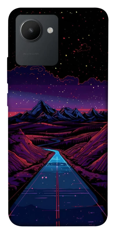 Чохол на Realme C30s Cyber mountain фото 1 з 1