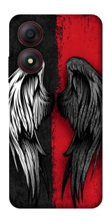 Чехол на ZTE Blade A34 4G Angel and Devil фото 1 из 1