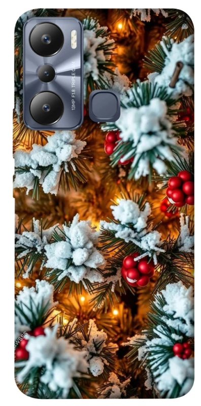 Чохол на Infinix Hot 20i Новорічний v22 фото 1 з 1